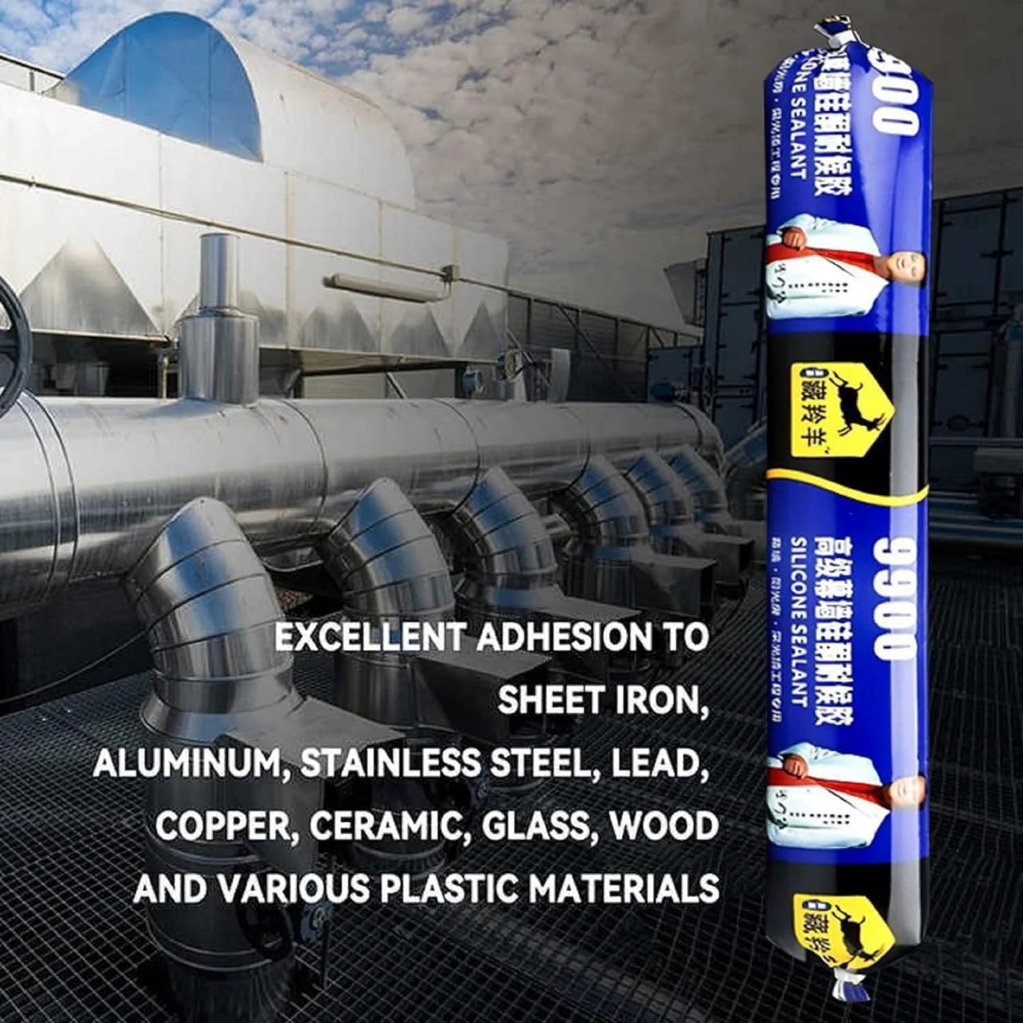 WATERPROOF SILICONE SEALANT ADHESIVE FOR ROOF & LEAKAGE REPAIR